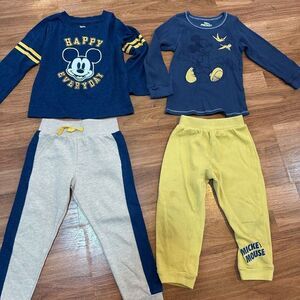 Disney Junior Mickey Mouse Pants and Shirts | Toddler Size 4T